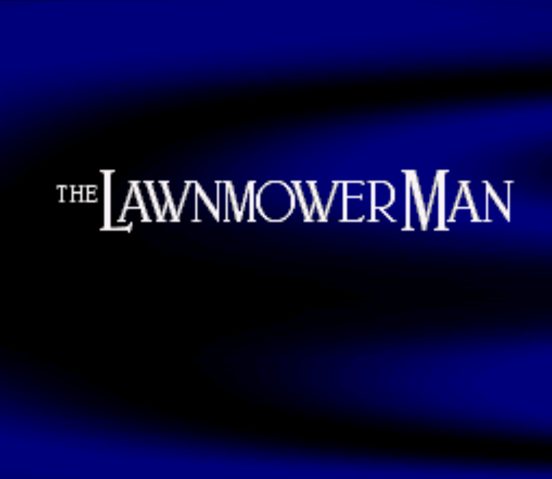 The Lawnmower Man Title Screen